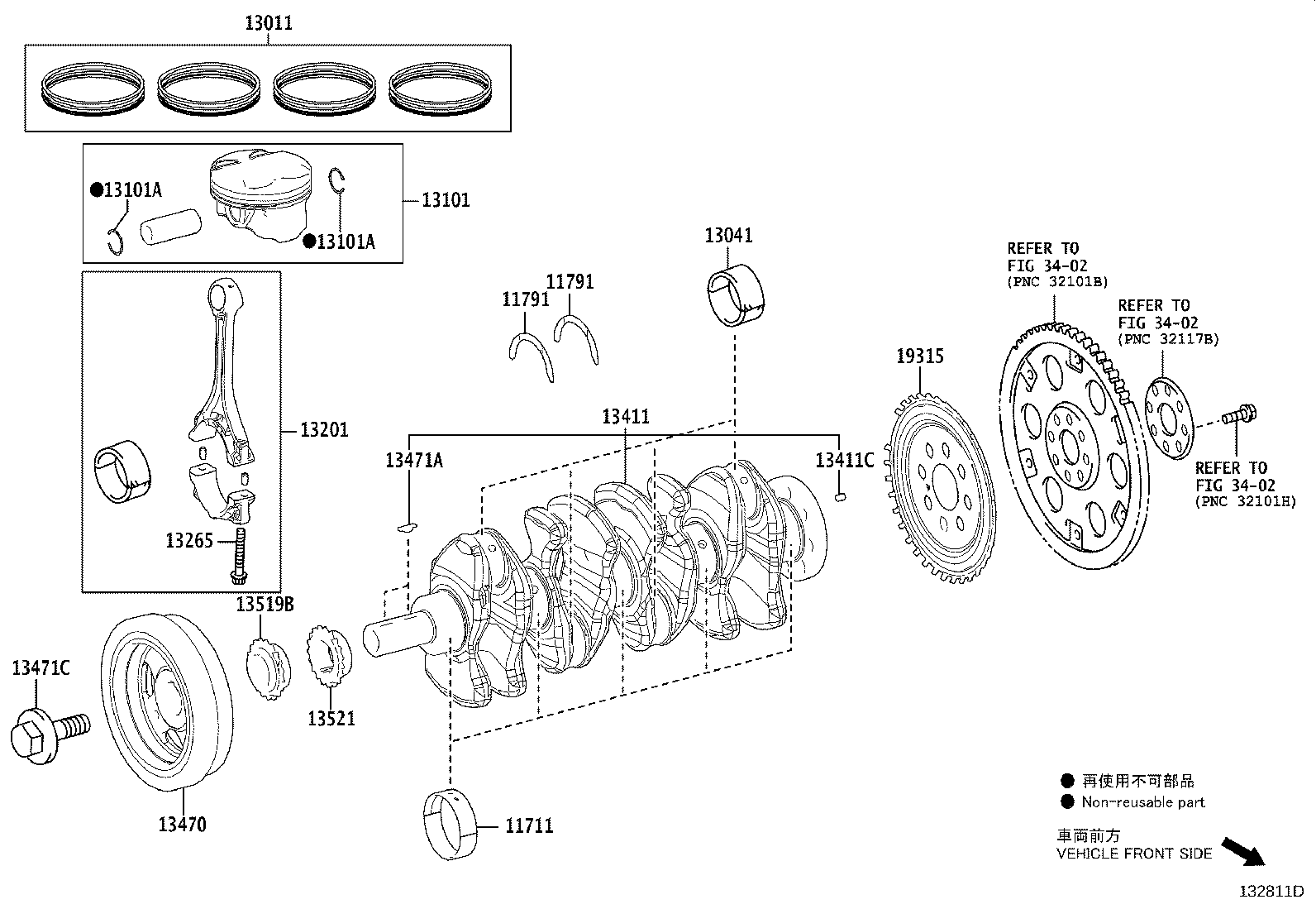 13451-F2040 FLYWHEEL SUB-ASSY product image