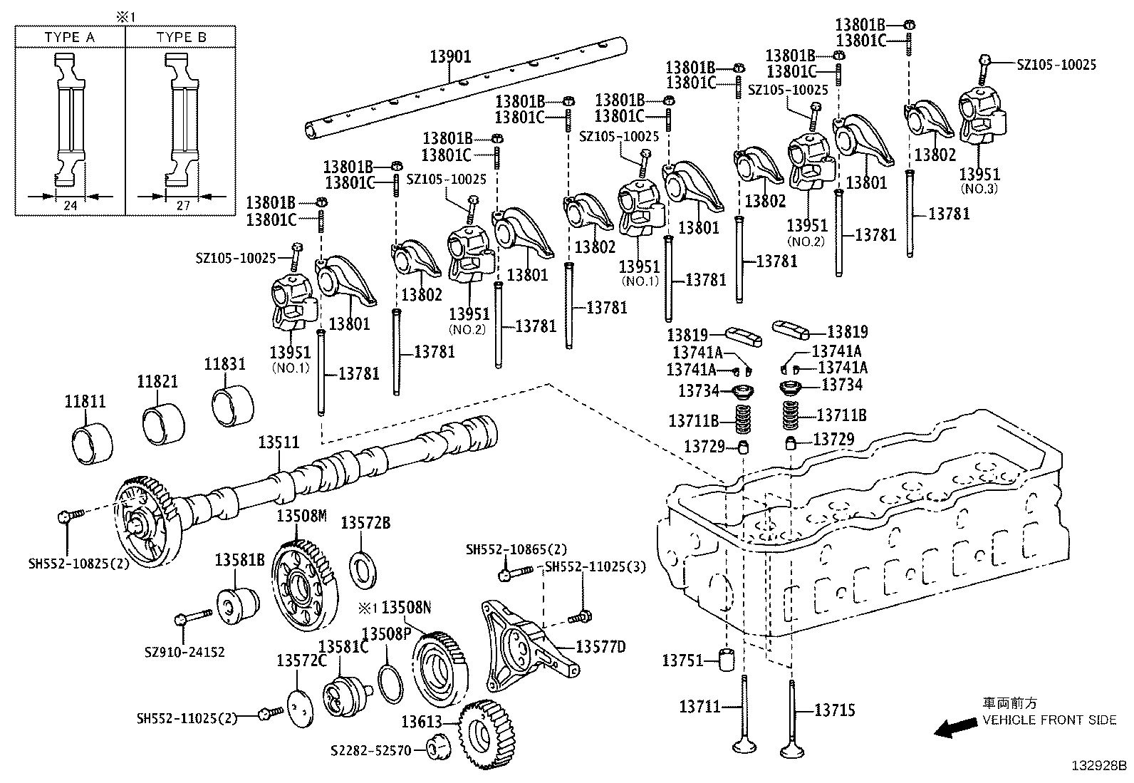 13501-78201 CAMSHAFT product image