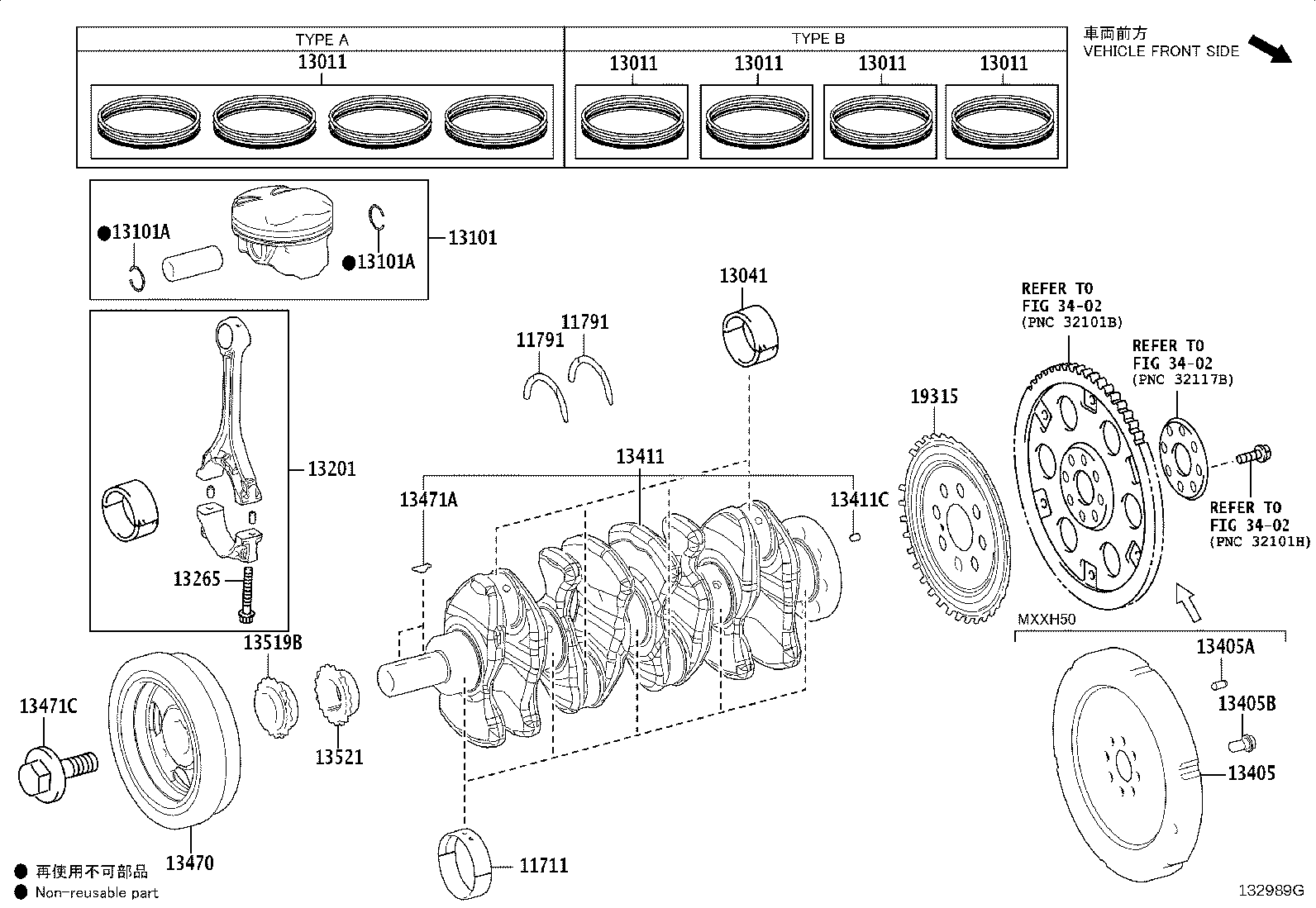13451-F0030 FLYWHEEL SUB-ASSY product image