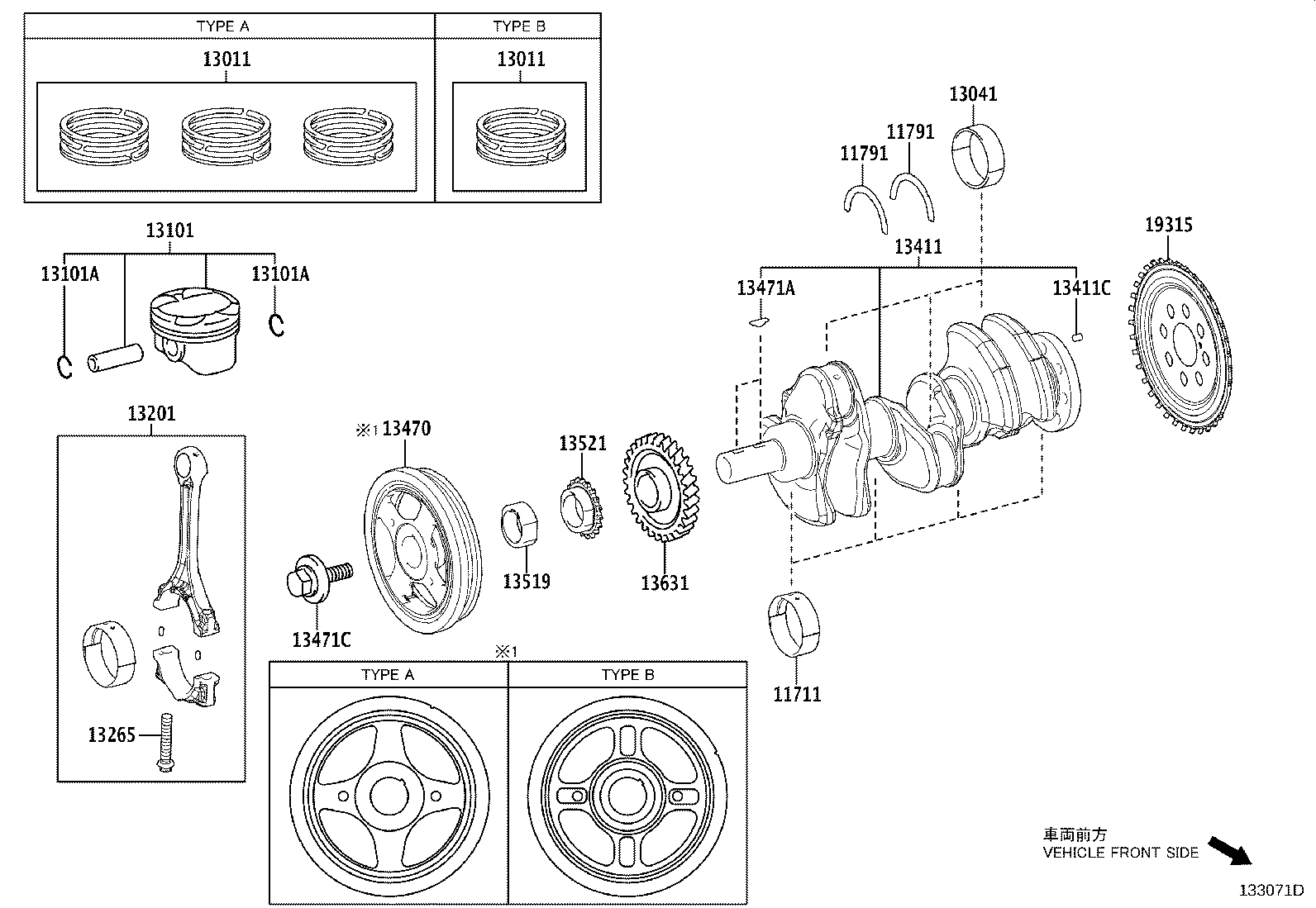 13201-F9041-B0 ROD SUB-ASSY, CONNECTING product image