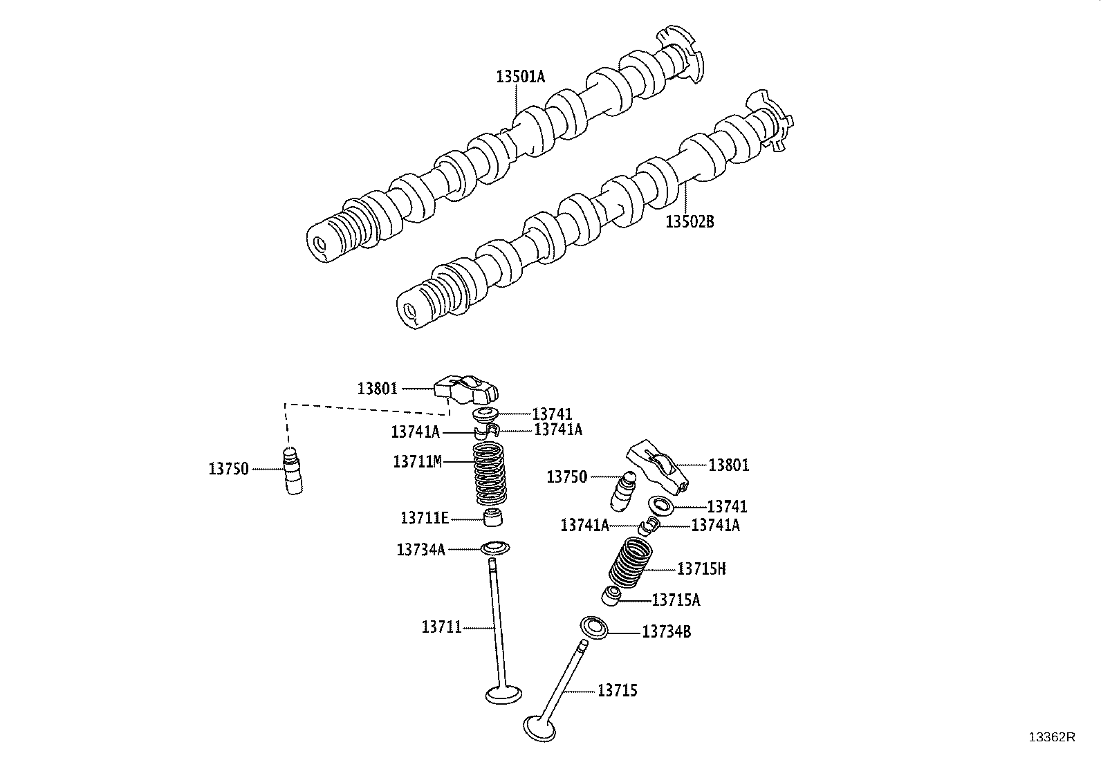 13523-WC003 GEAR OR SPROCKET, CAMSHAFT TIMING product image