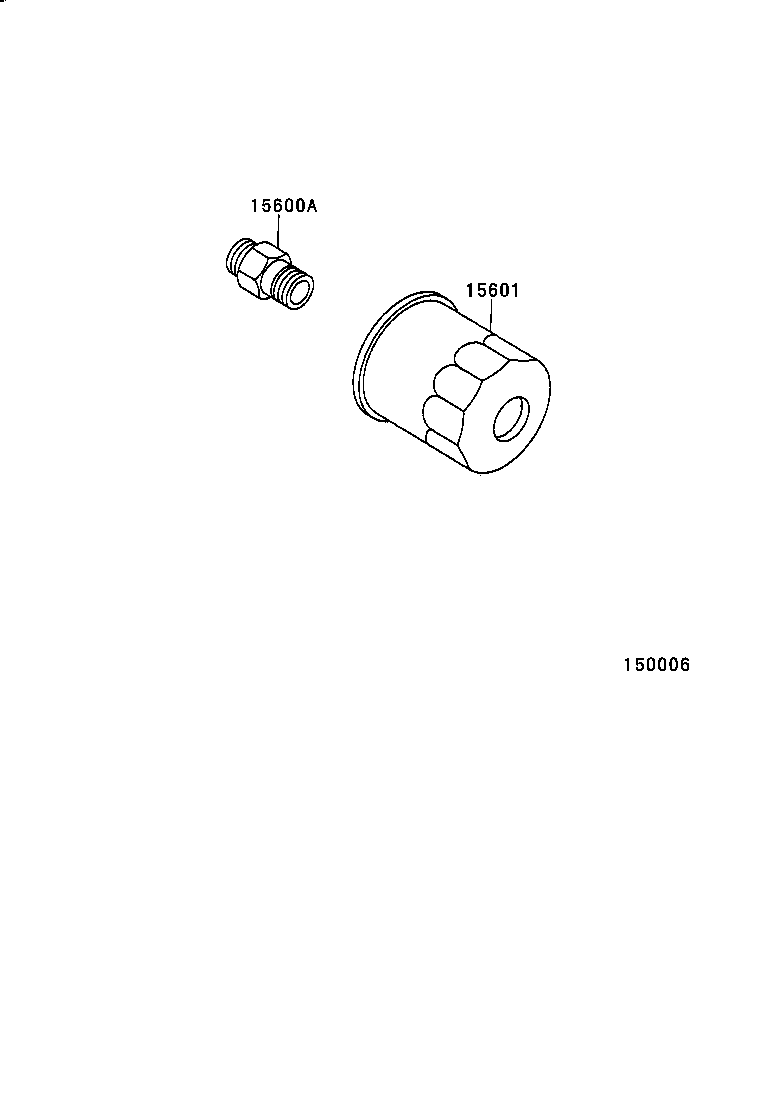 15670-70010 BRACKET, OIL FILTER product image