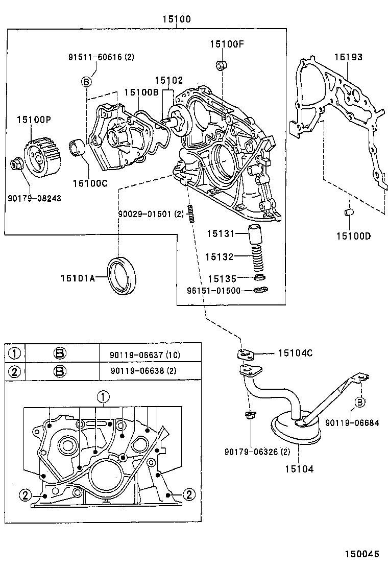 90919-05034 SENSOR, CRANK POSITION product image