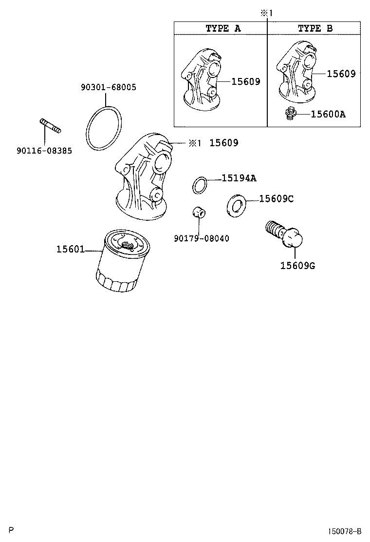 15701-0L010 COVER SUB-ASSY, OIL COOLER product image