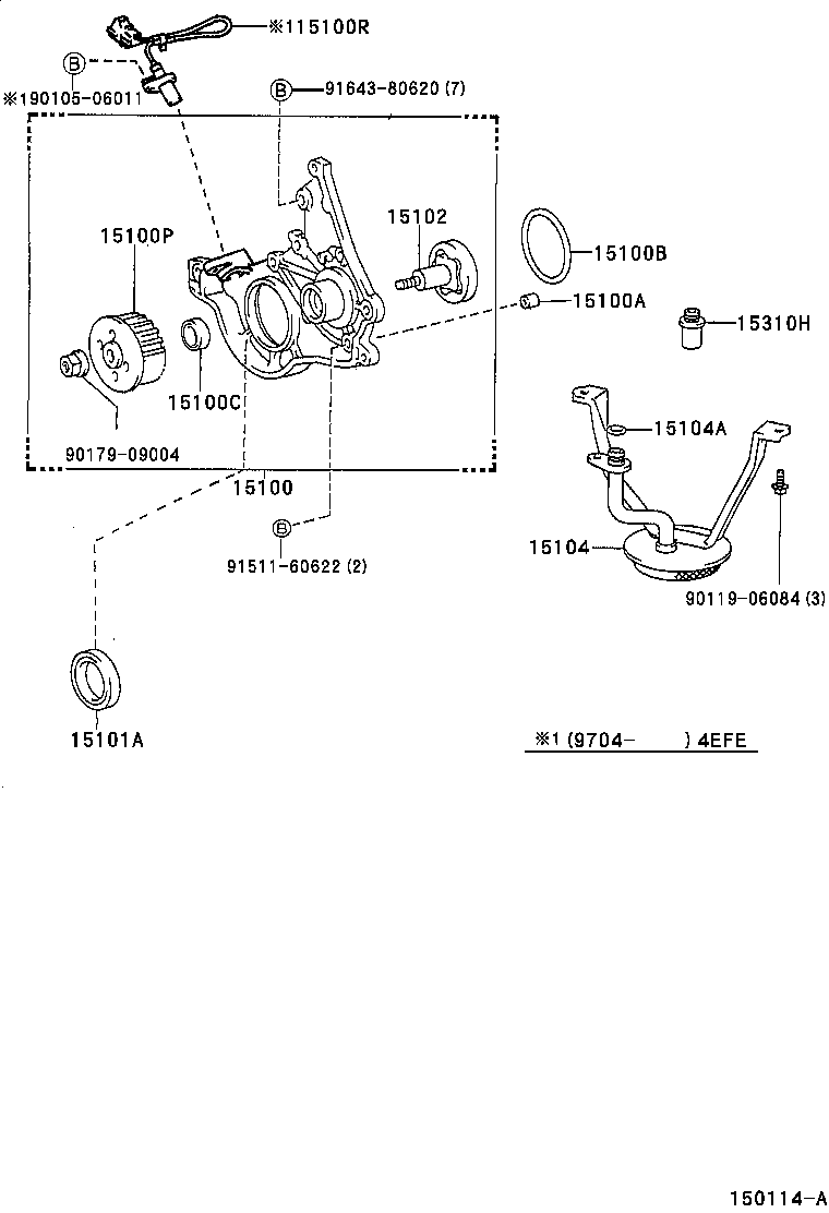 15100-02090 PUMP ASSY, OIL product image