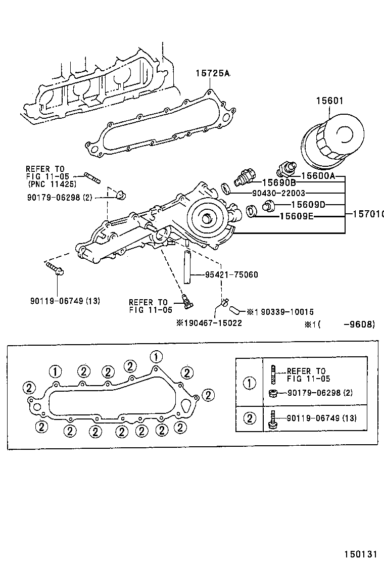 15701-67030 COVER SUB-ASSY, OIL COOLER product image