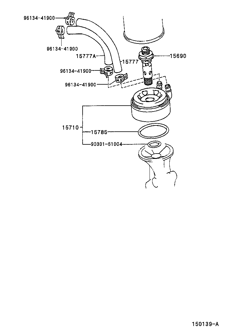 15725-56020 GASKET, OIL COOLER product image