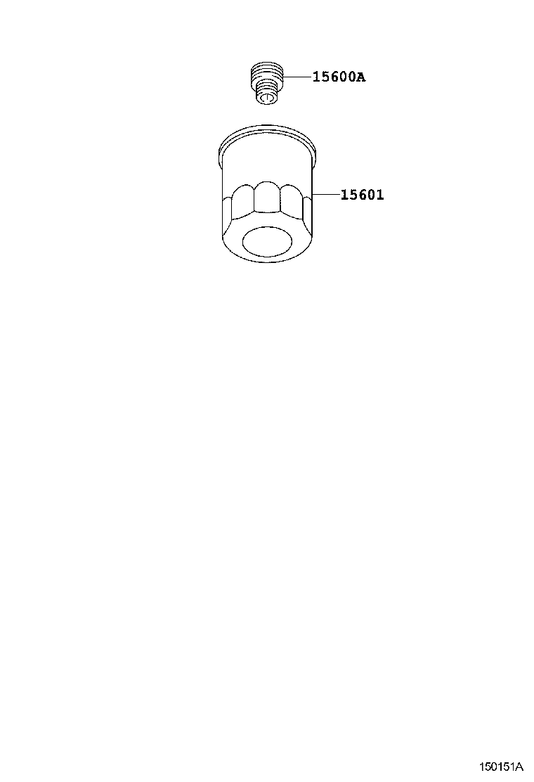 15620-0R011 CAP ASSY, OIL FILTER product image