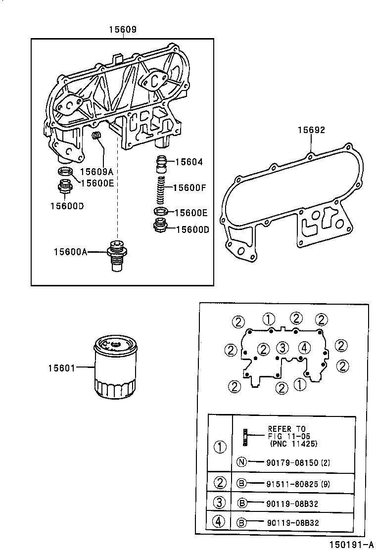 15701-30030 COVER SUB-ASSY, OIL COOLER product image