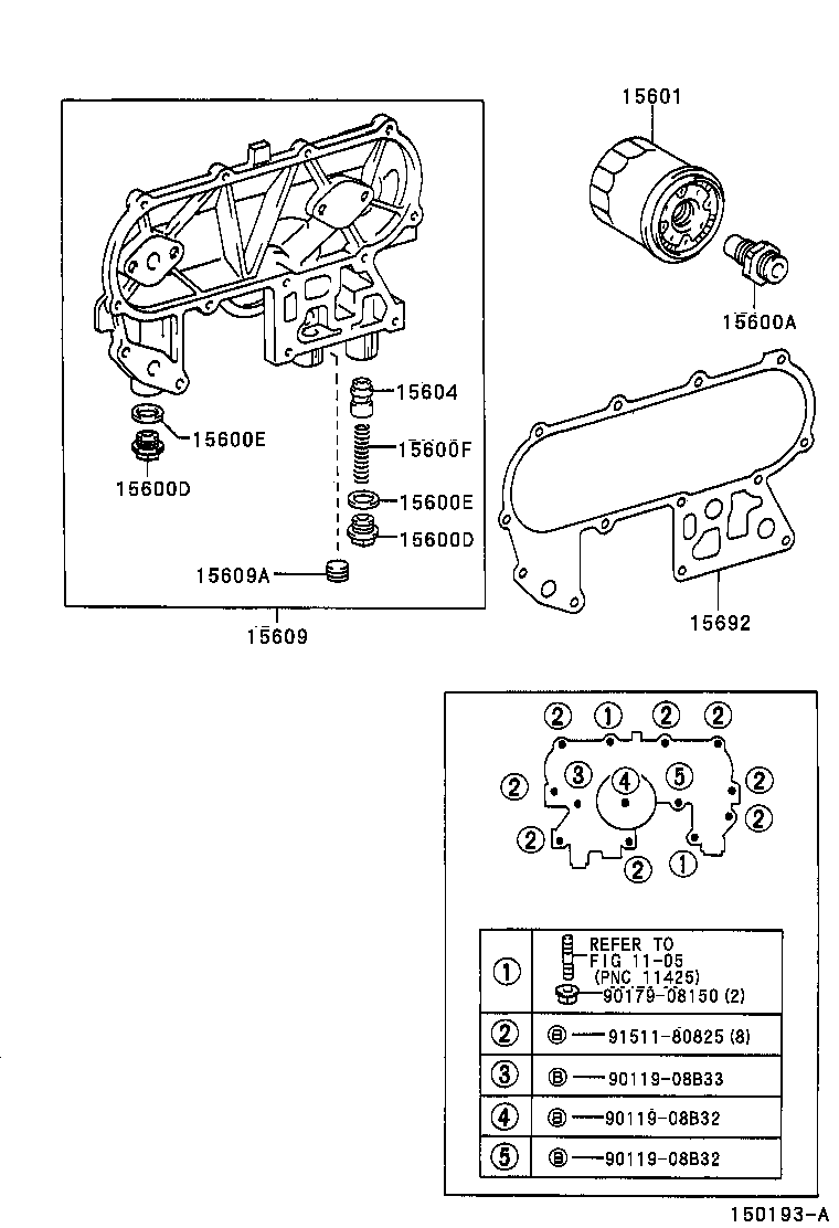 15701-30030 COVER SUB-ASSY, OIL COOLER product image