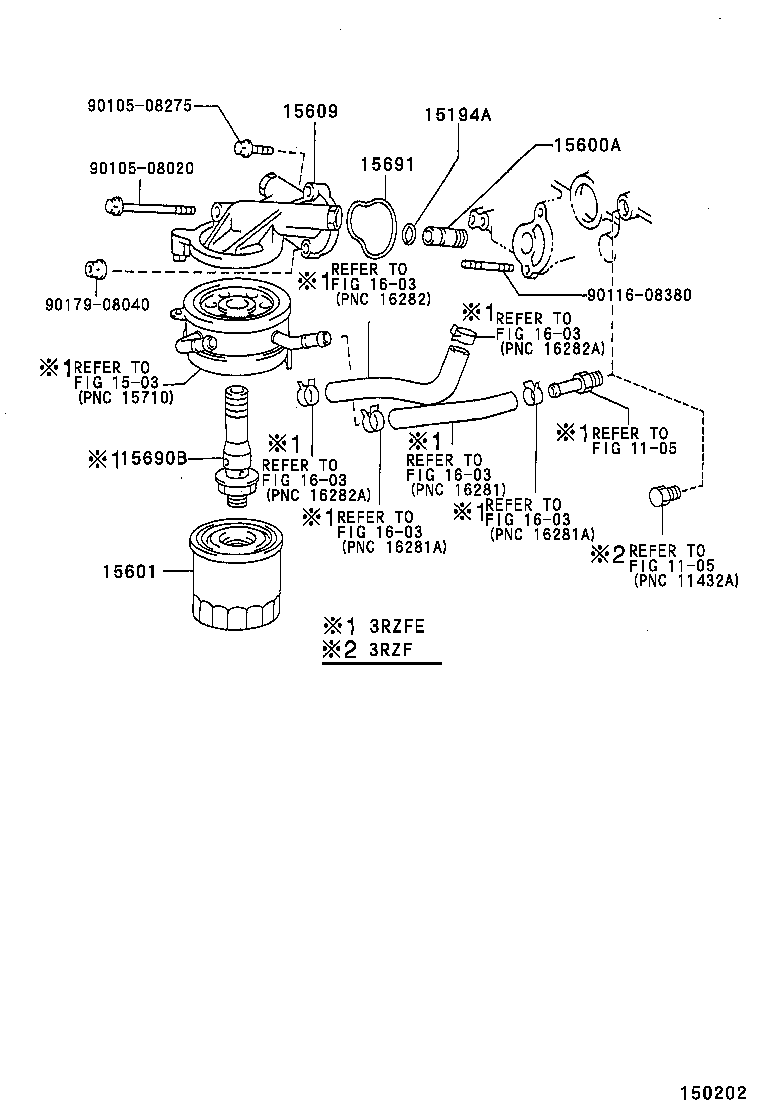 15701-0L010 COVER SUB-ASSY, OIL COOLER product image