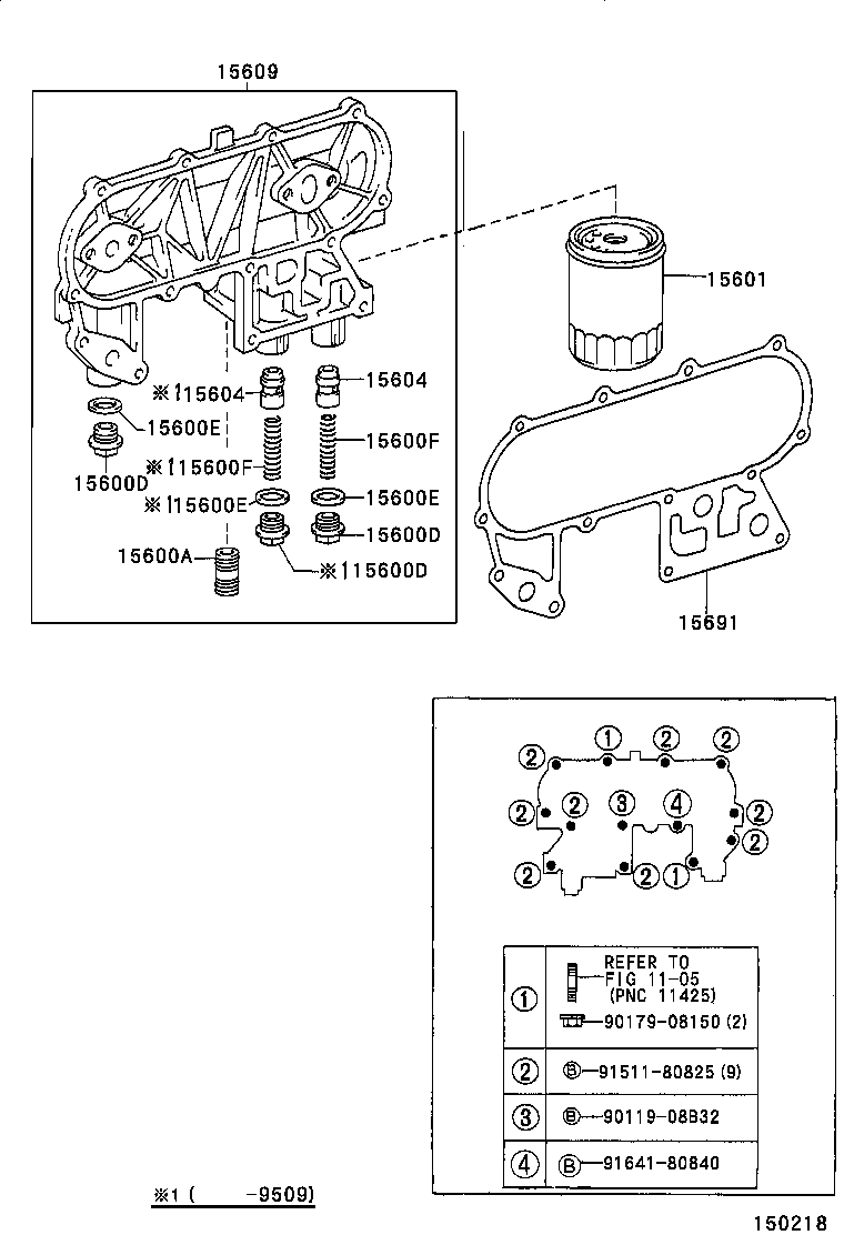 15725-67010 GASKET, OIL COOLER COVER product image