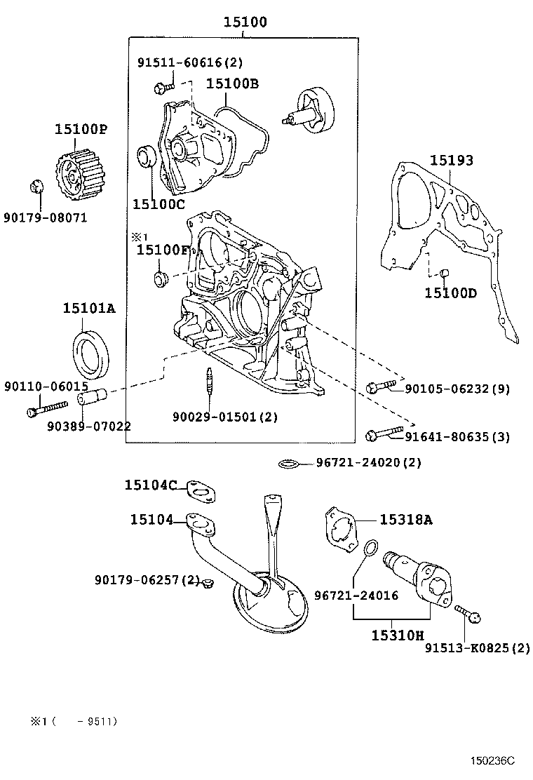 90919-05034 SENSOR, CRANK POSITION product image