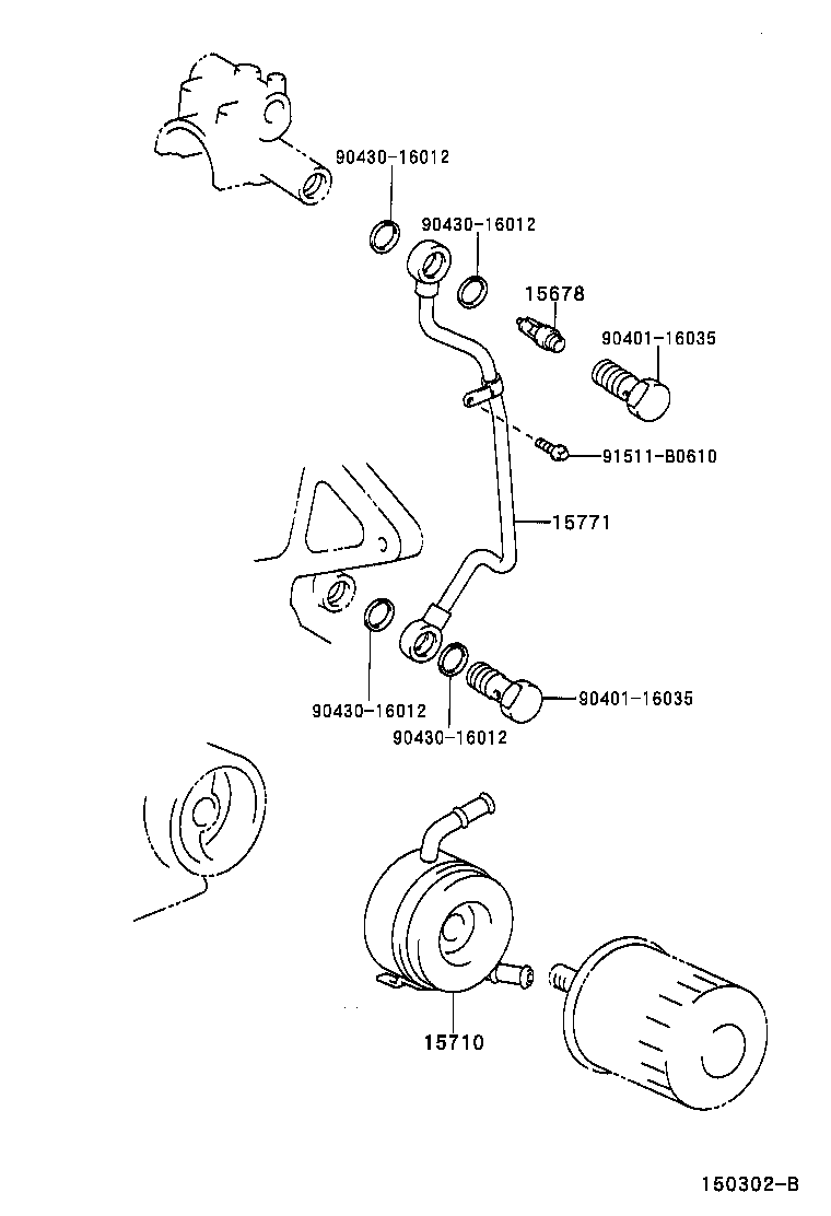 15690-46010 VALVE ASSY, OIL COOLER RELIEF product image
