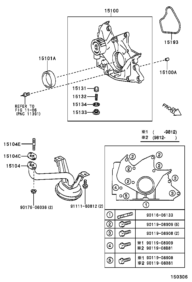 15011-16090 BODY SUB-ASSY, OIL PUMP product image