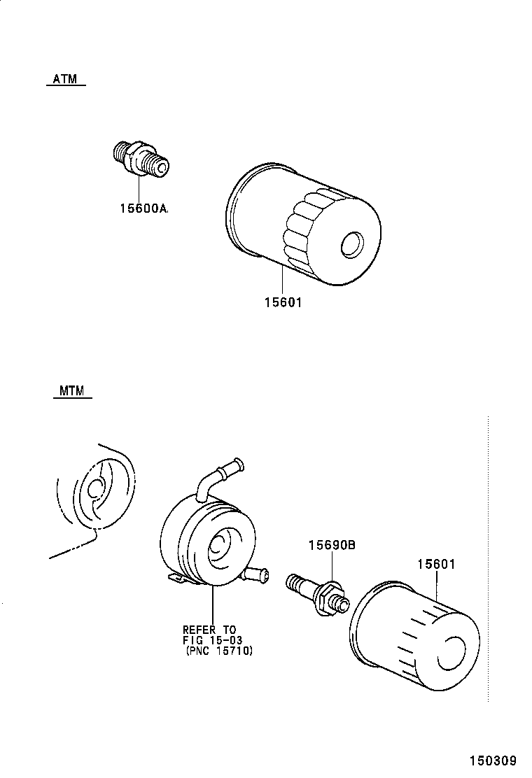 90301-68005 GASKET, OIL FILTER BRACKET product image