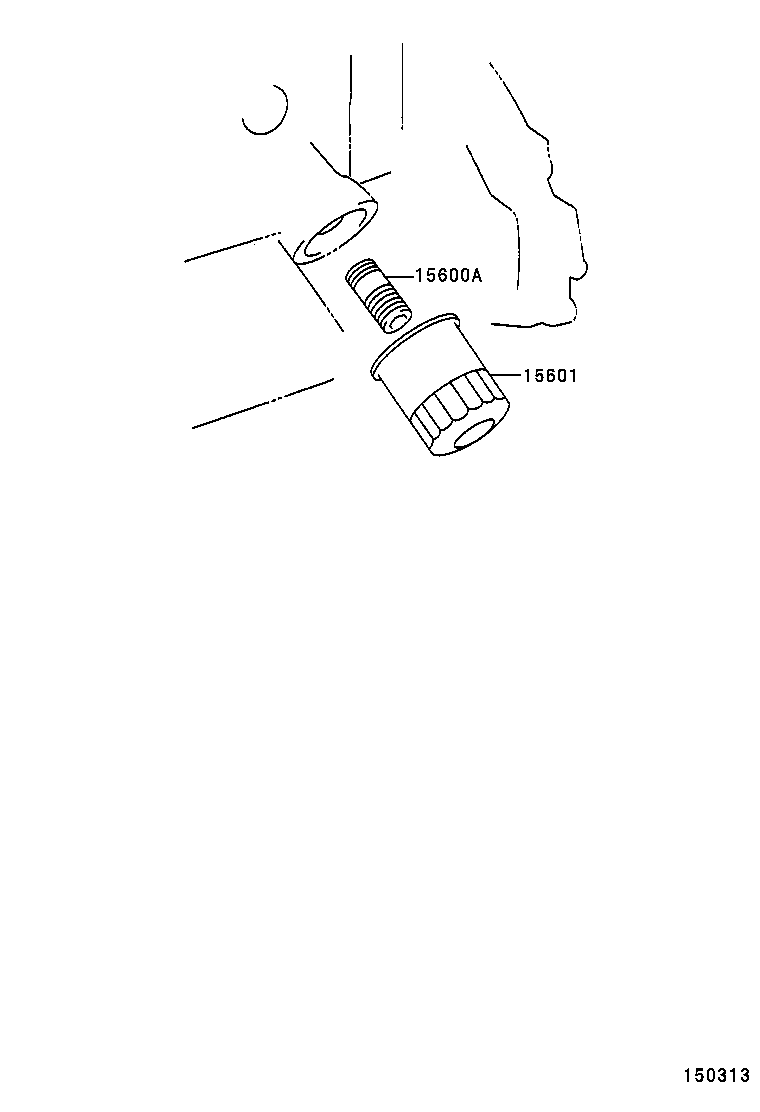 90404-19013 UNION(FOR OIL FILTER) product image