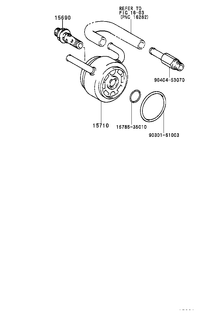 15690-62020 VALVE ASSY, OIL COOLER RELIEF product image