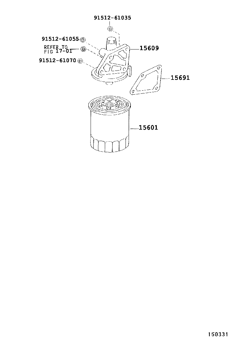 15529-89106 PLUG(FOR OIL FILTER) product image