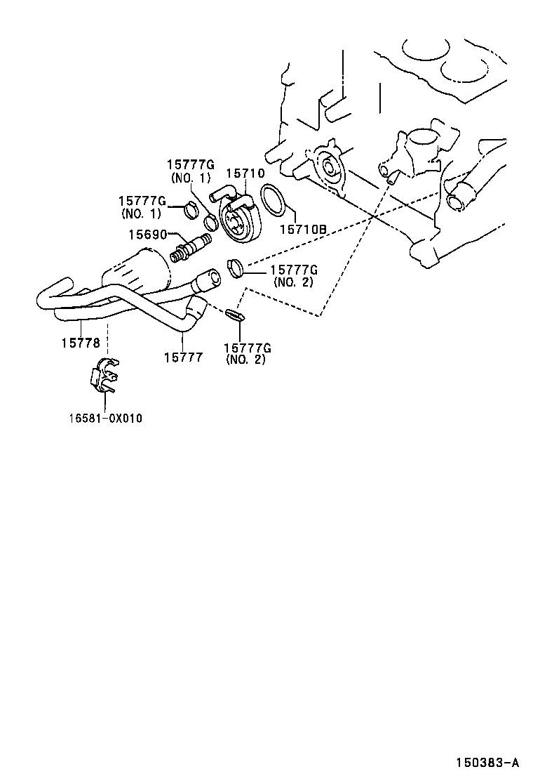 90301-67004 GASKET(FOR OIL COOLER) product image