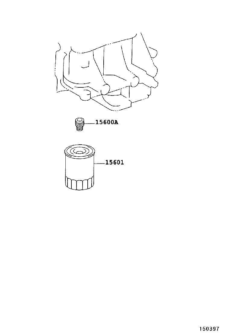 90080-91210 FILTER SUB-ASSY, OIL product image
