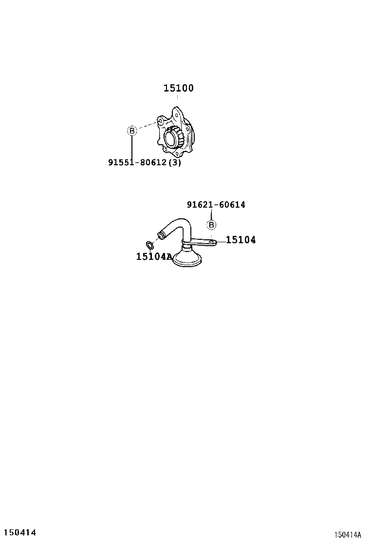 15102-87105 GEAR SET, OIL PUMP product image