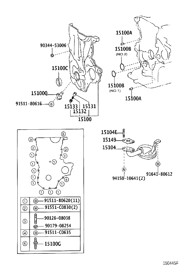 15100-0D040 PUMP ASSY, OIL product image