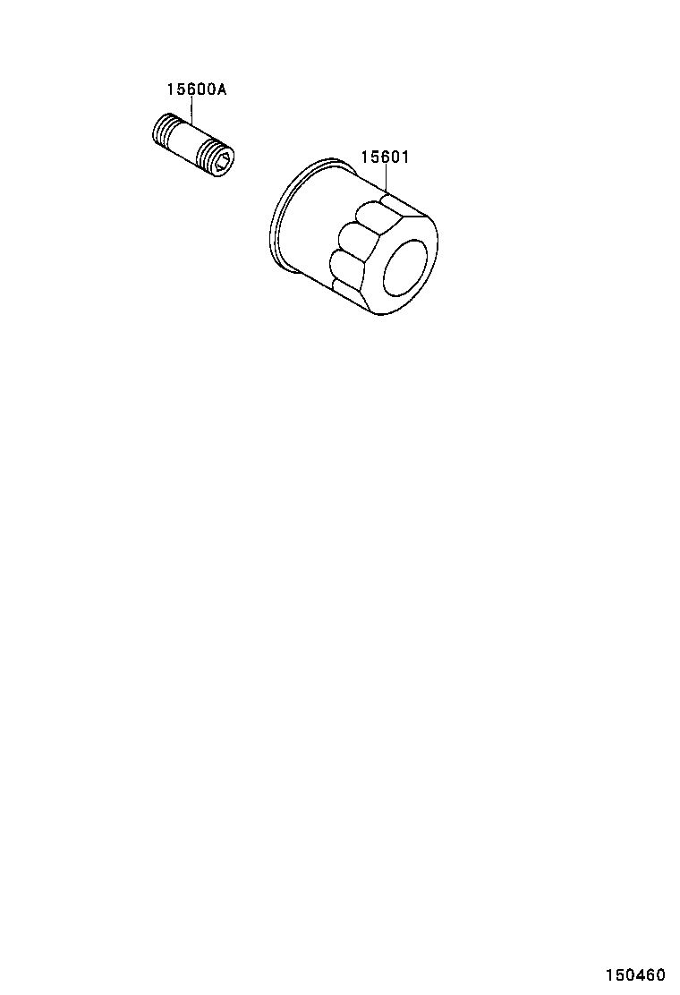 15133-02020 PLUG, W/HEAD STRAIGHT SCREW(FOR OIL FILTER BRACKET) product image