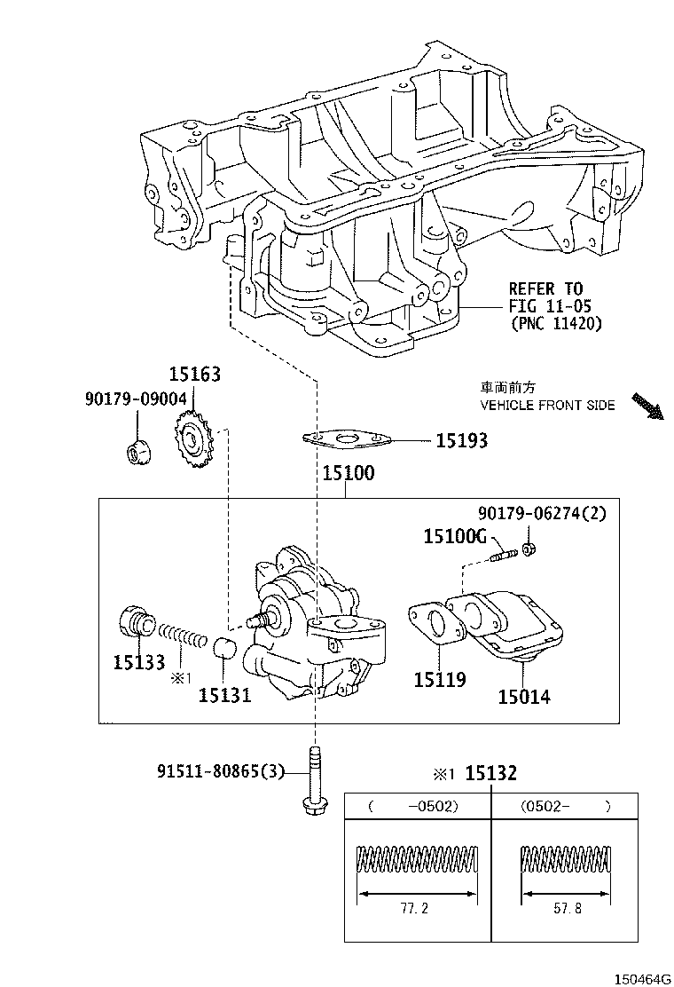 15100-20060 PUMP ASSY, OIL product image
