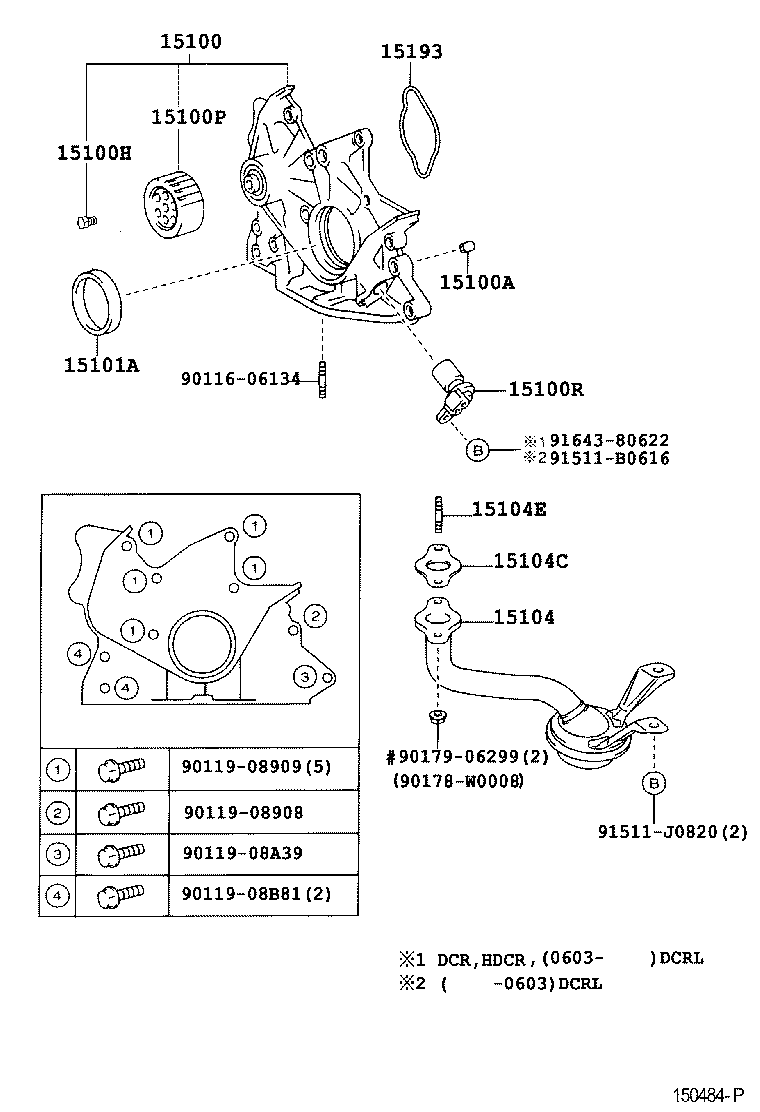 15100-88600 PUMP ASSY, OIL product image
