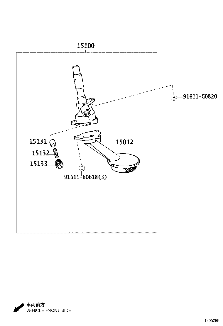 15100-70060 PUMP ASSY, OIL product image