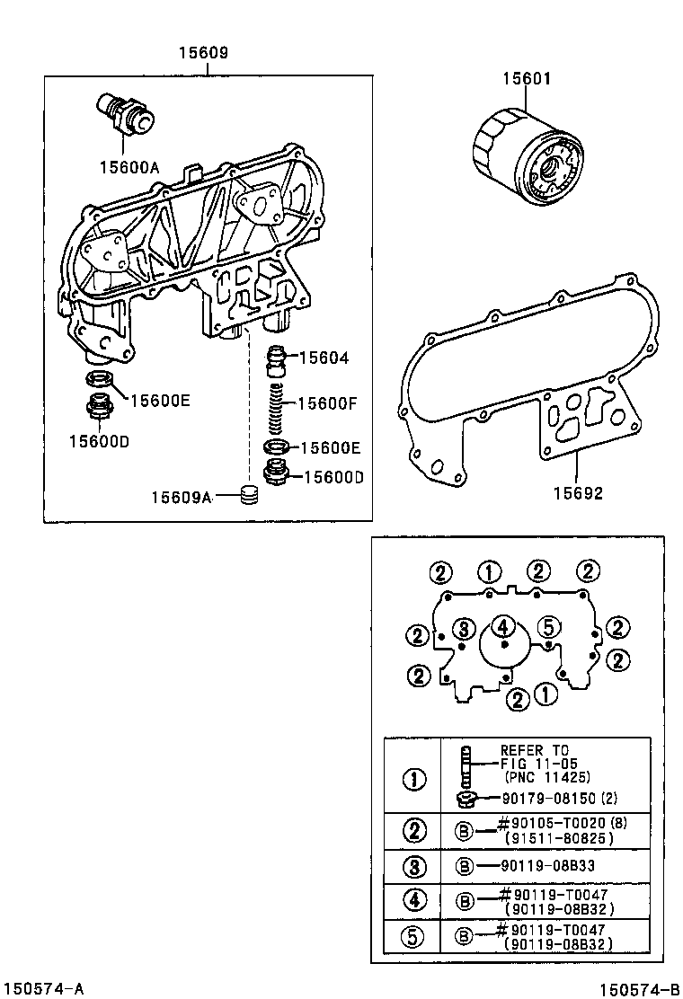 15701-0L010 COVER SUB-ASSY, OIL COOLER product image