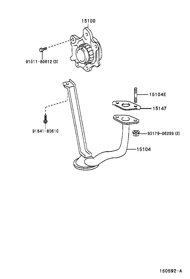15147-0J010 GASKET, OIL STRAINER product image