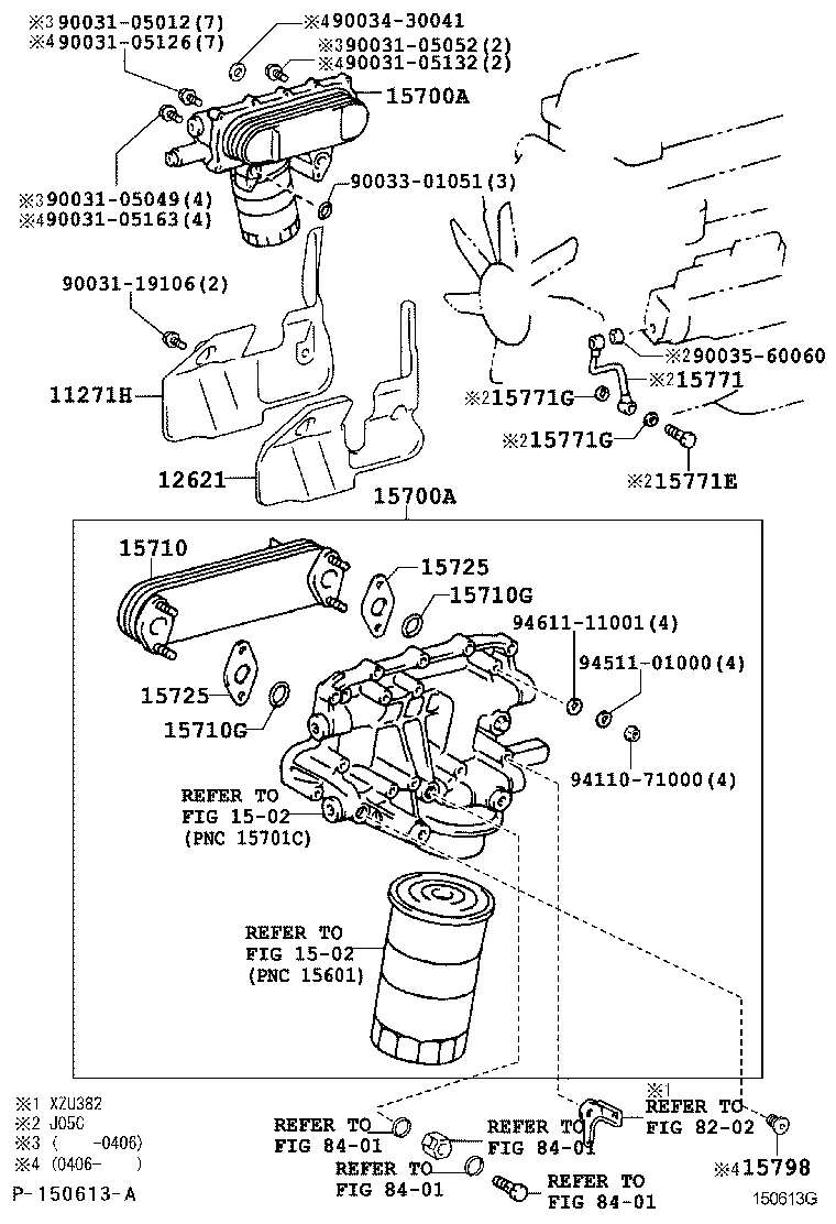 17138-78120 BRACKET(FOR OIL COOLER) product image