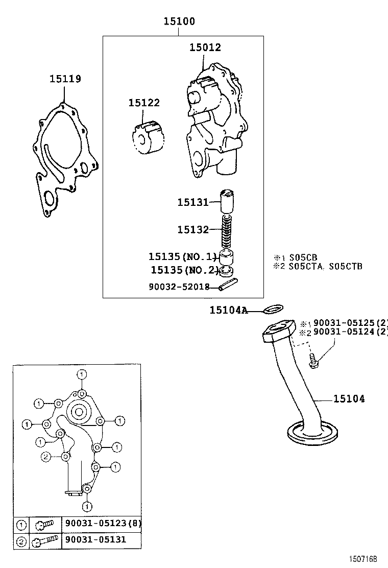 15110-E0320 PUMP ASSY, OIL product image