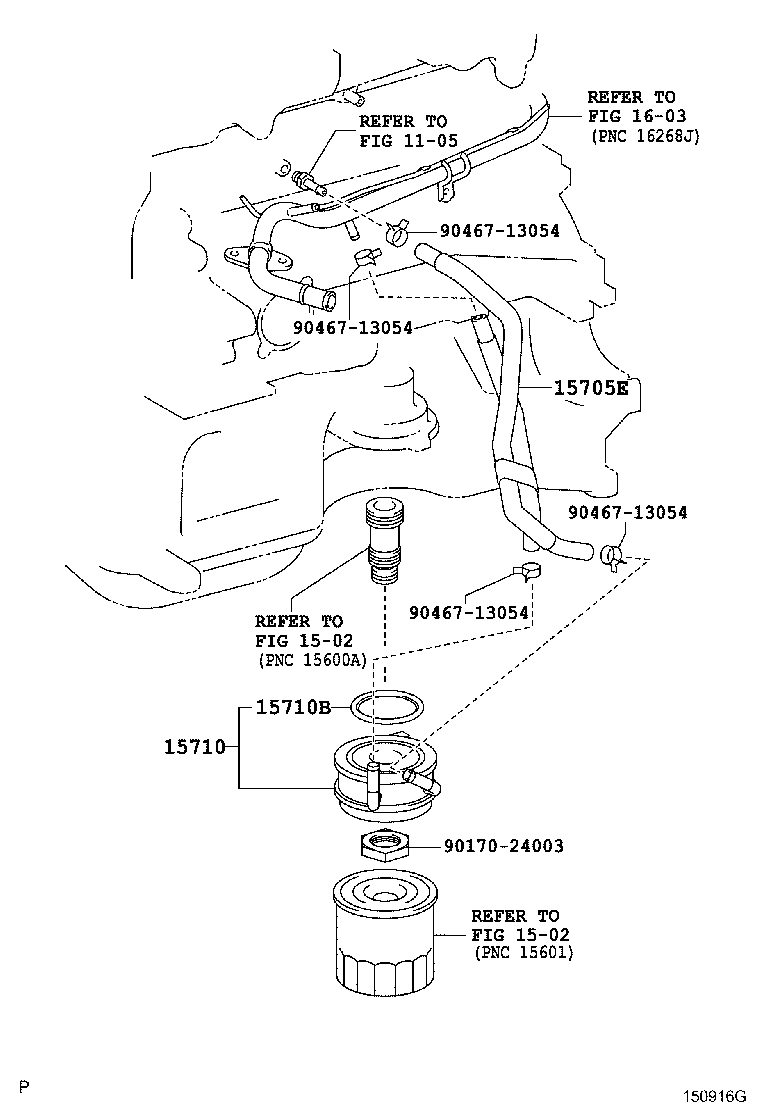 15768-27020 PIPE, OIL COOLER product image