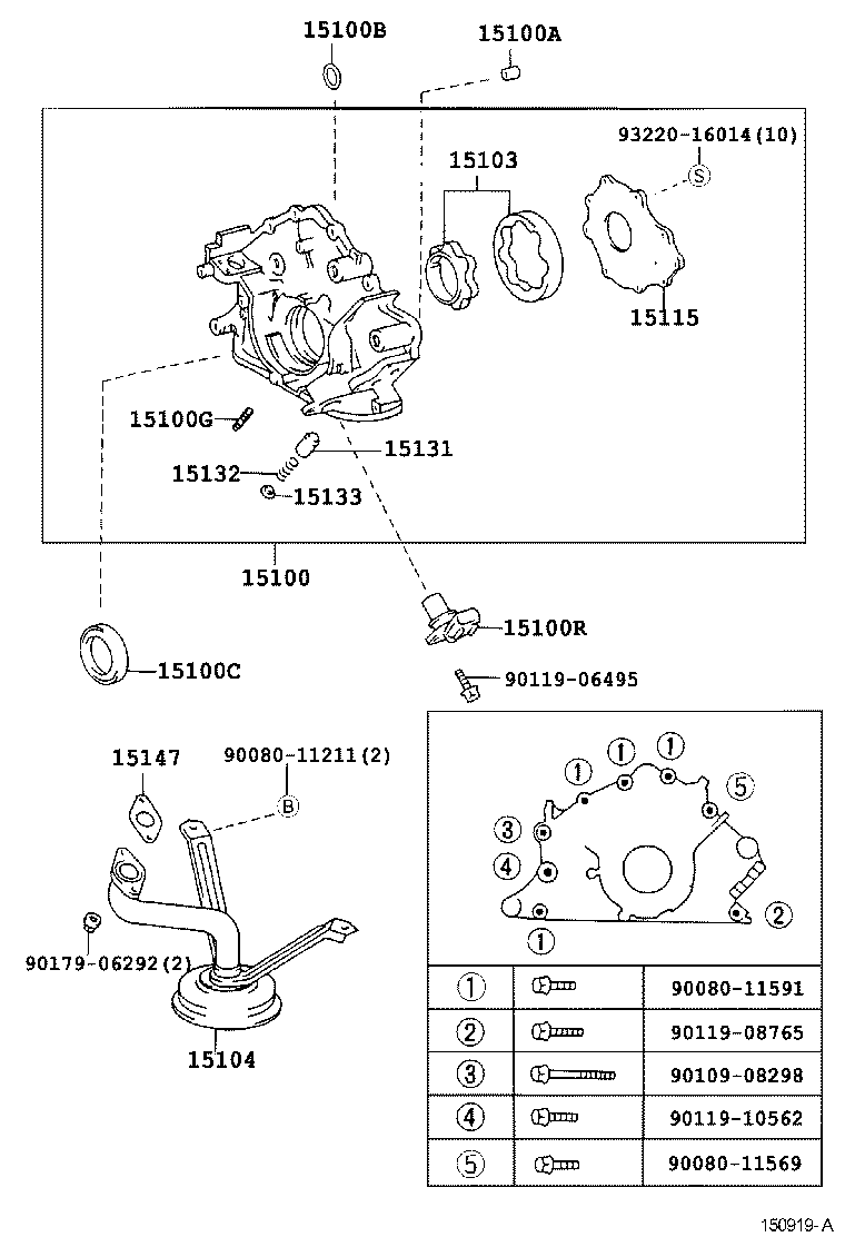 Thumbnail 3 for 15115-0F010