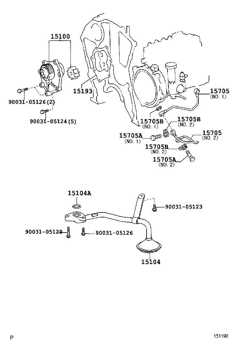 15110-E0320 PUMP ASSY, OIL product image