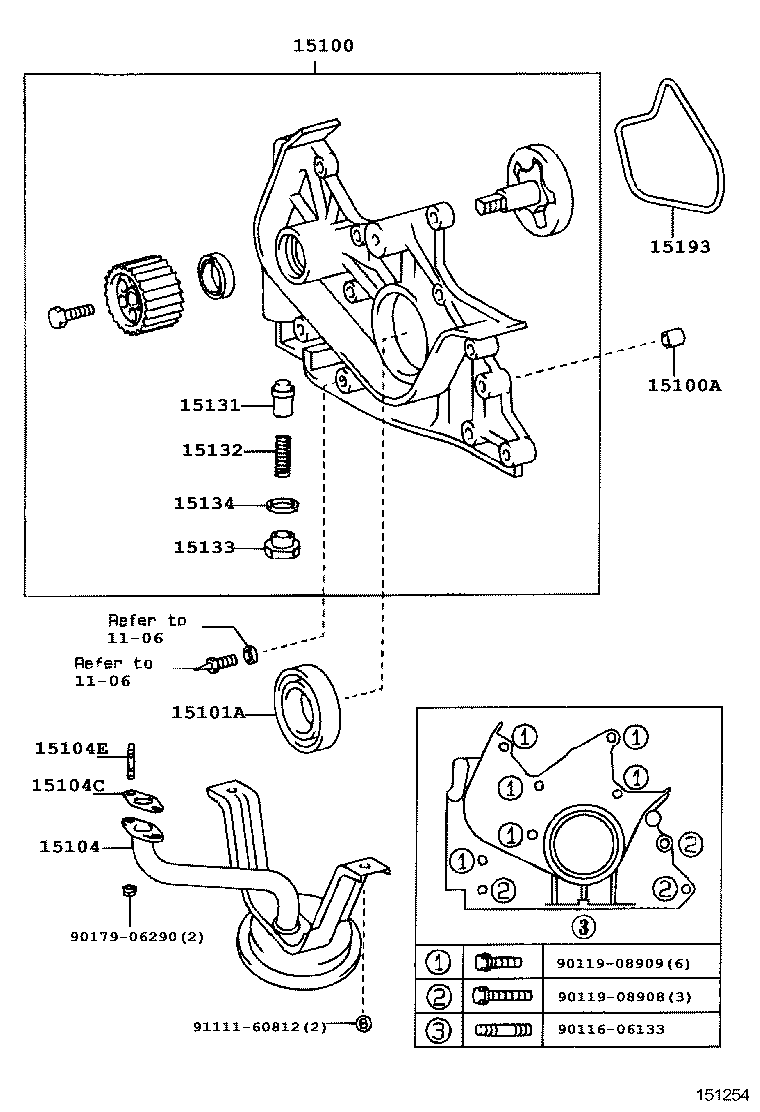 15100-02030 PUMP ASSY, OIL product image