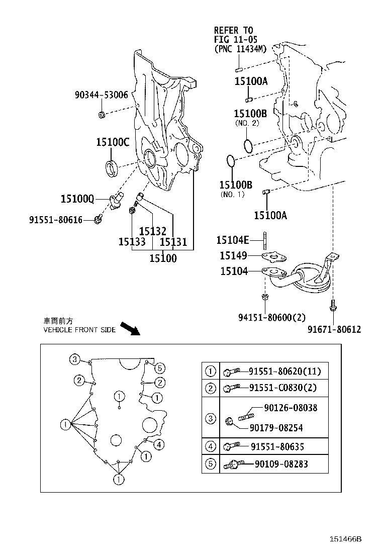 15100-21032 PUMP ASSY, OIL product image