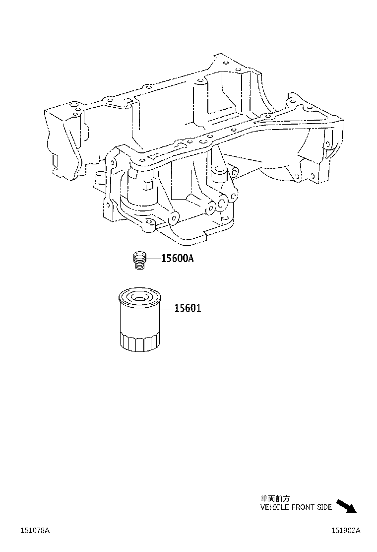 90915-CA001 FILTER SUB-ASSY, OIL product image