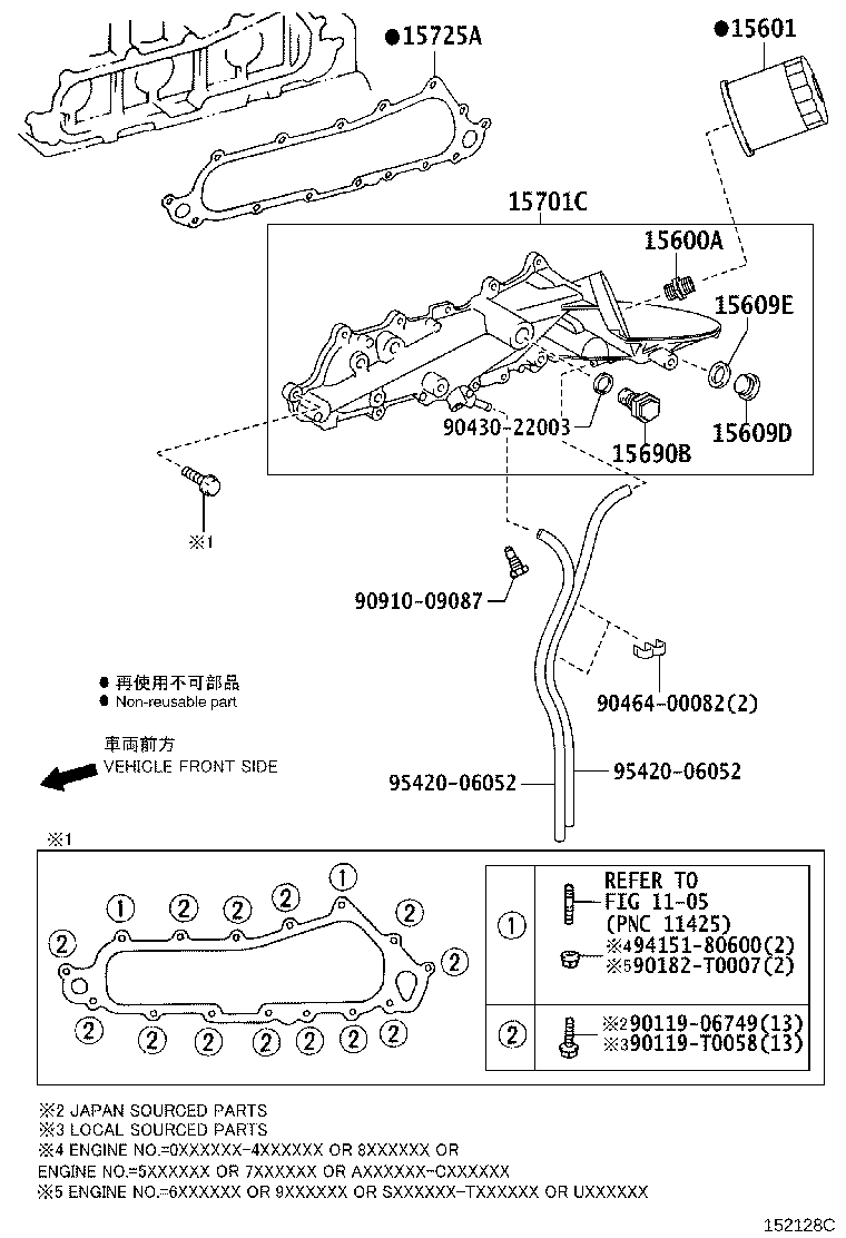 15609-75100 BRACKET SUB-ASSY, OIL FILTER product image