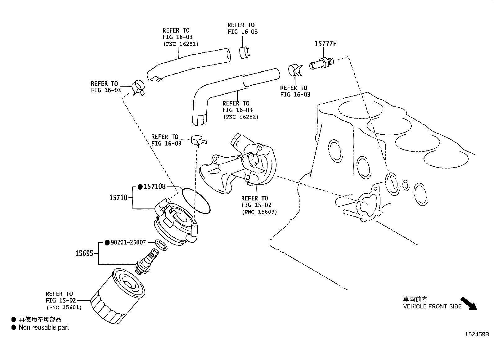 15710-75050 COOLER ASSY, OIL product image