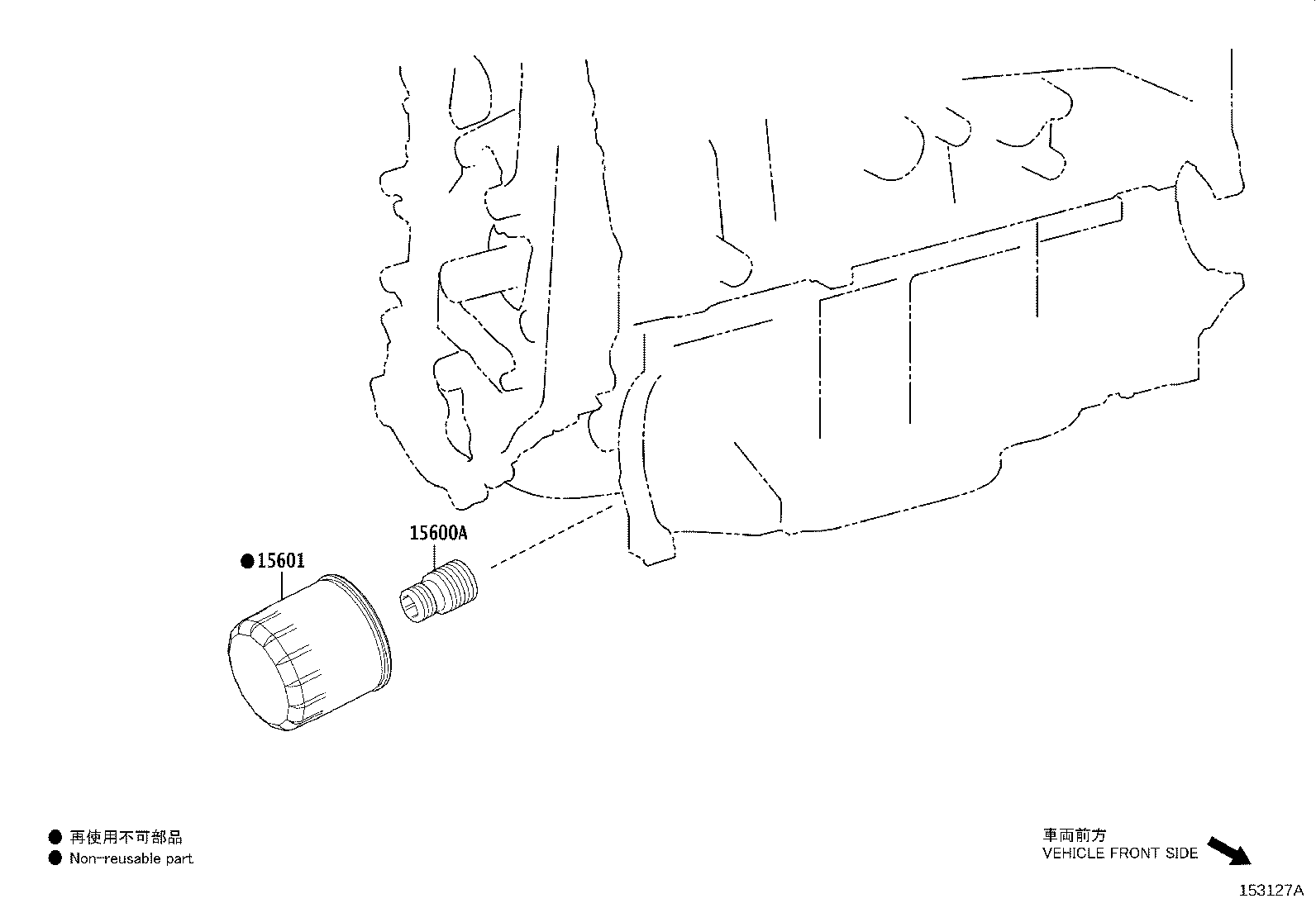 15609-0T100 BRACKET SUB-ASSY, OIL FILTER product image