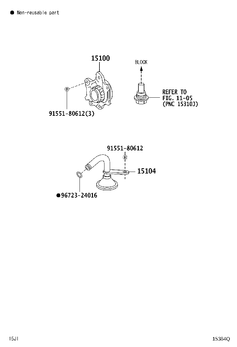 15100-B1010 PUMP ASSY, OIL product image