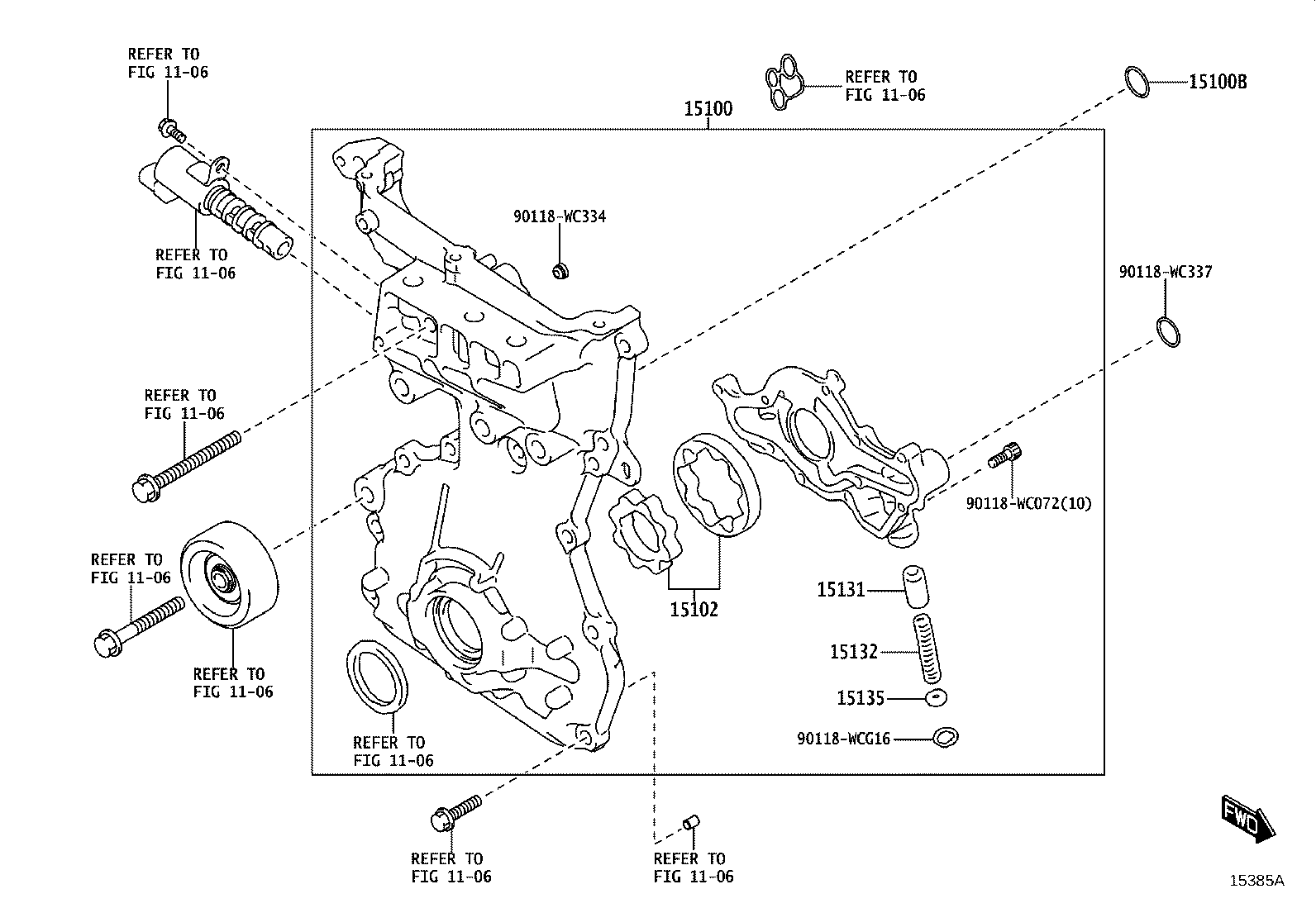 15104-WC004 STRAINER SUB-ASSY, OIL product image