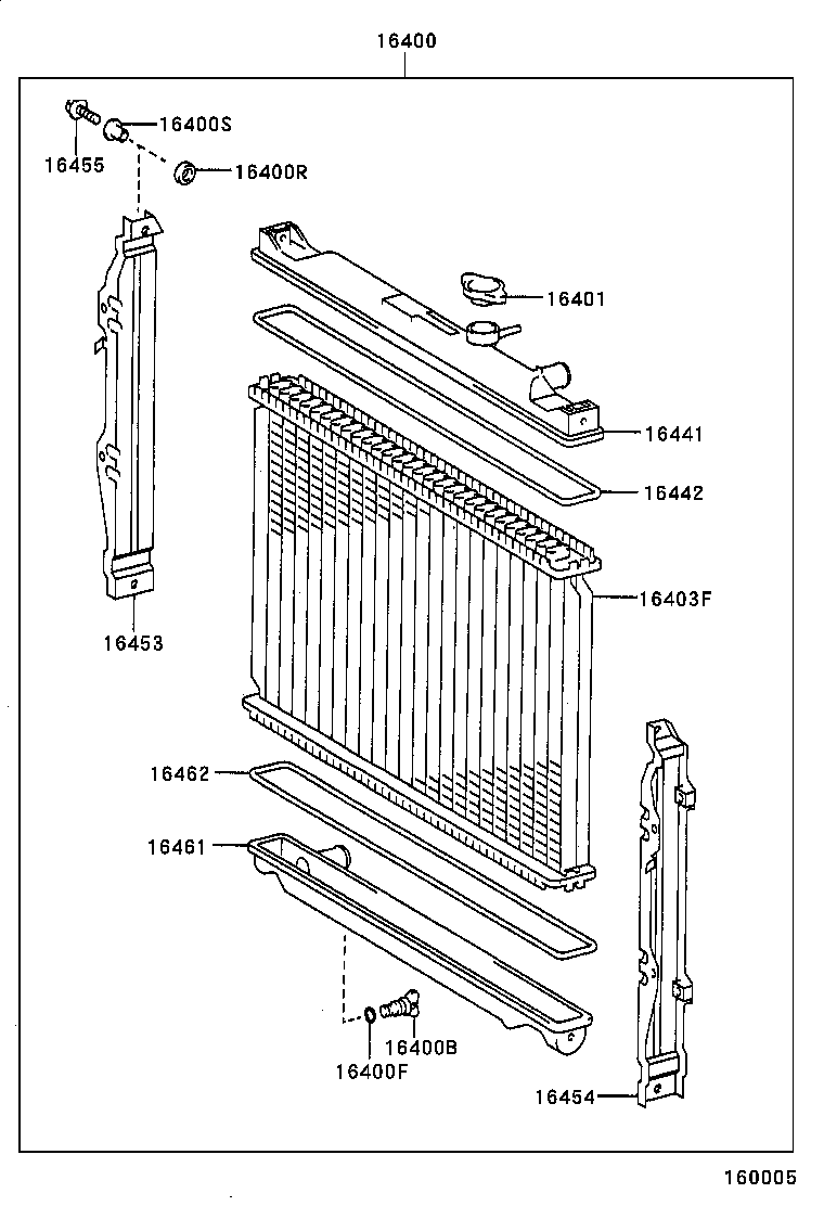 16572-54520 HOSE, RADIATOR, OUTLET product image