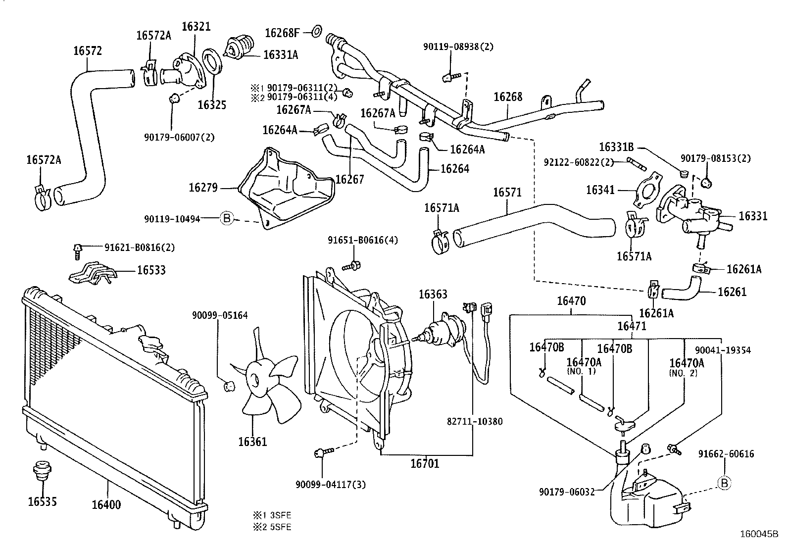 16400-7A090 RADIATOR ASSY product image