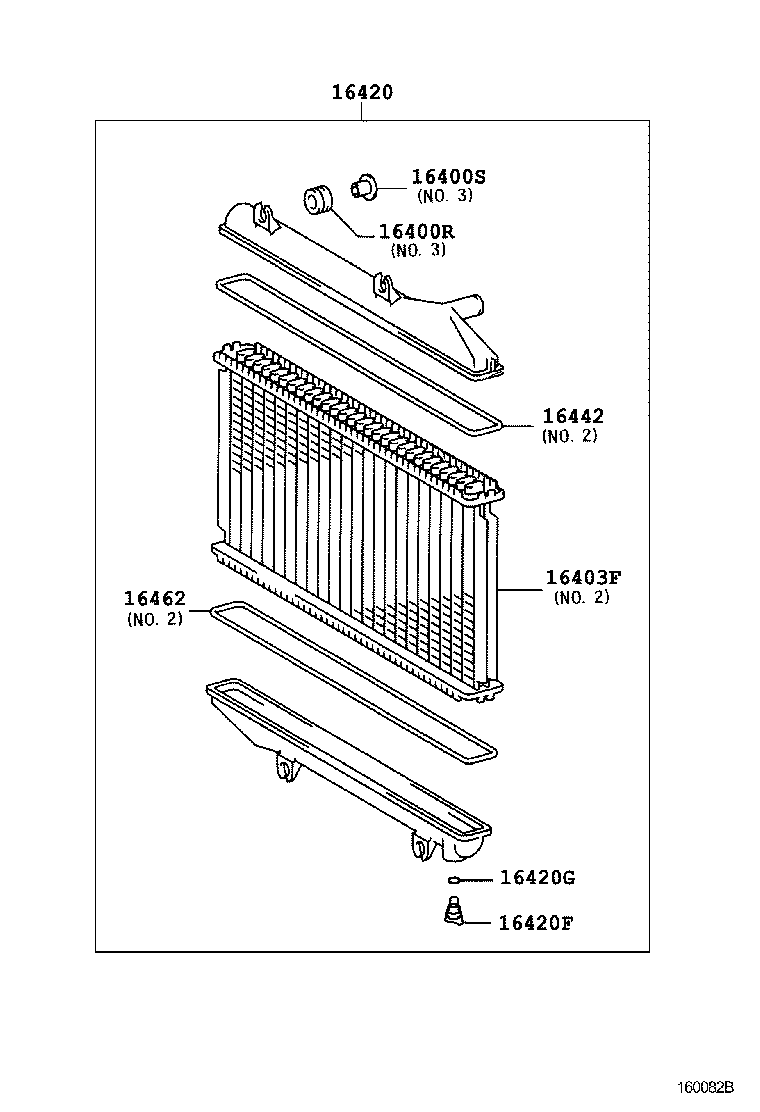 16381-75020 BAR, FAN BELT ADJUSTING product image
