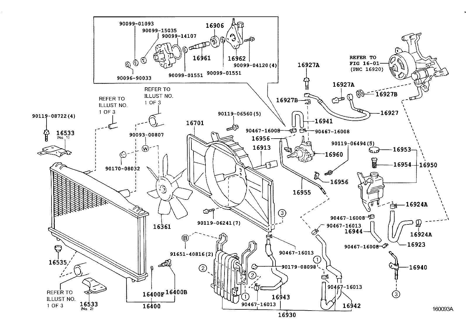 16206-50030 Water Bypass Pipe product image